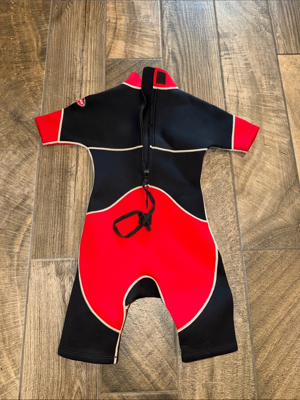 O’rageous Shorty Wetsuit - Black & Red